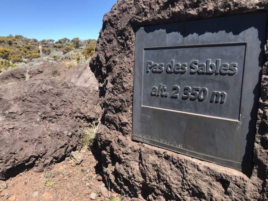 Randonnée Le Morne Langevin depuis le Pas des sables