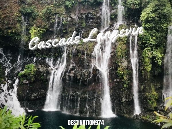 Île de la Réunion. Cascade de Langevin, Grand Galet